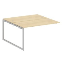 Metal System Quattro 4x4 40БО.ПРС-СП-2.3 (Акация лорка/Серый) Проходной наборный элемент рабочей станции на О-образном м/к