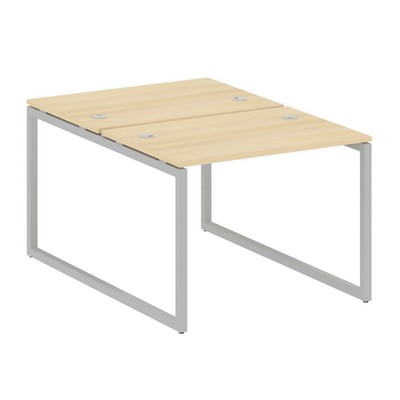 Metal System Quattro 4x4 40БО.РАС-СП-2.1 (Акация лорка/Серый) Рабочая станция на О-образном м/к