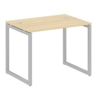 Metal System Quattro 4x4 40БО.СП-1 (Акация лорка/Серый) Стол письменный на О-образном м/к