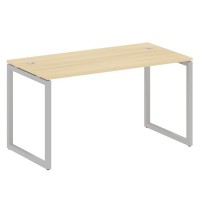 Metal System Quattro 4x4 40БО.СП-3 (Акация лорка/Серый) Стол письменный на О-образном м/к