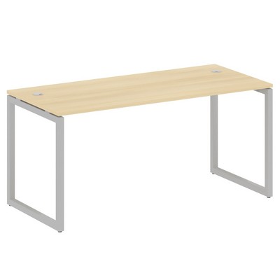 Metal System Quattro 4x4 40БО.СП-4 (Акация лорка/Серый) Стол письменный на О-образном м/к