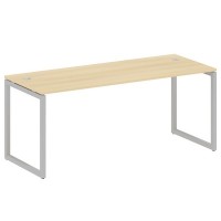 Metal System Quattro 4x4 40БО.СП-5 (Акация лорка/Серый) Стол письменный на О-образном м/к