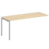 Metal System Quattro 4x4 40БП.ПРС-СП-1.5 (Акация лорка/Серый) Проходной наборный элемент рабочей станции на П-образном м/к