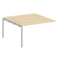 Metal System Quattro 4x4 40БП.ПРС-СП-2.3 (Акация лорка/Серый) Проходной наборный элемент рабочей станции на П-образном м/к