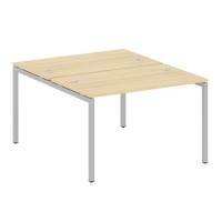 Metal System Quattro 4x4 40БП.РАС-СП-2.2 (Акация лорка/Серый) Рабочая станция на П-образном м/к