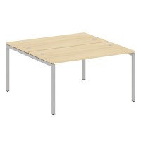 Metal System Quattro 4x4 40БП.РАС-СП-2.3 (Акация лорка/Серый) Рабочая станция на П-образном м/к