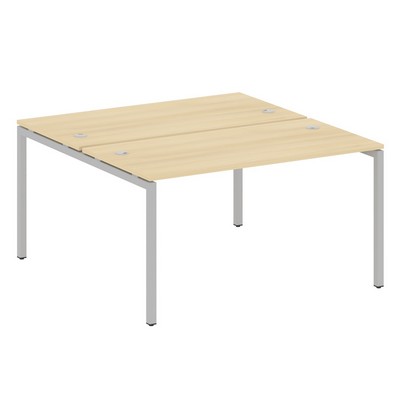 Metal System Quattro 4x4 40БП.РАС-СП-2.3 (Акация лорка/Серый) Рабочая станция на П-образном м/к