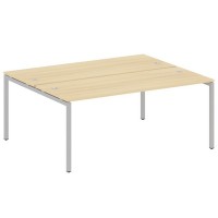 Metal System Quattro 4x4 40БП.РАС-СП-2.5 (Акация лорка/Серый) Рабочая станция на П-образном м/к