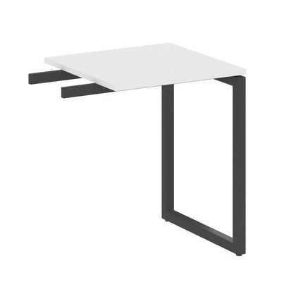 Metal System Quattro 4x4 40БО.ПР-1 (Белый/Антрацит) Приставной элемент на О-образном м/к