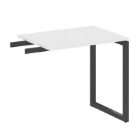 Metal System Quattro 4x4 40БО.ПР-2 (Белый/Черный) Приставной элемент на О-образном м/к