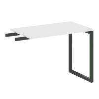 Metal System Quattro 4x4 40БО.ПР-3 (Белый/Черный) Приставной элемент на О-образном м/к