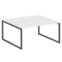 Metal System Quattro 4x4 40БО.РАС-СП-2.4 (Белый/Черный) Рабочая станция на О-образном м/к