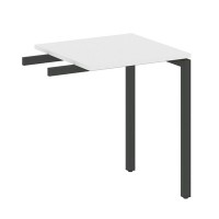 Metal System Quattro 4x4 40БП.ПР-1 (Белый/Черный) Приставной элемент на П-образном м/к