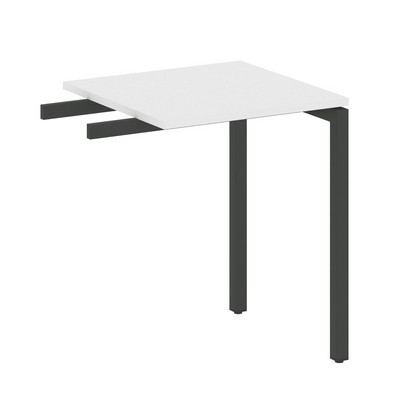 Metal System Quattro 4x4 40БП.ПР-1 (Белый/Черный) Приставной элемент на П-образном м/к