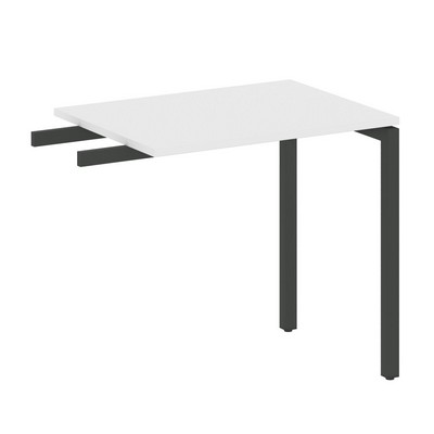 Metal System Quattro 4x4 40БП.ПР-2 (Белый/Антрацит) Приставной элемент на П-образном м/к