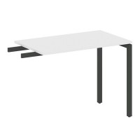 Metal System Quattro 4x4 40БП.ПР-3 (Белый/Черный) Приставной элемент на П-образном м/к