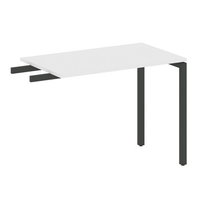 Metal System Quattro 4x4 40БП.ПР-3 (Белый/Черный) Приставной элемент на П-образном м/к