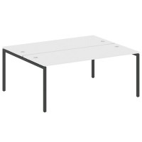 Metal System Quattro 4x4 40БП.РАС-СП-2.5 (Белый/Черный) Рабочая станция на П-образном м/к