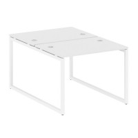 Metal System Quattro 4x4 40БО.РАС-СП-2.1 (Белый/Белый) Рабочая станция на О-образном м/к