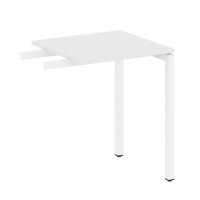 Metal System Quattro 4x4 40БП.ПР-1 (Белый/Белый) Приставной элемент на П-образном м/к