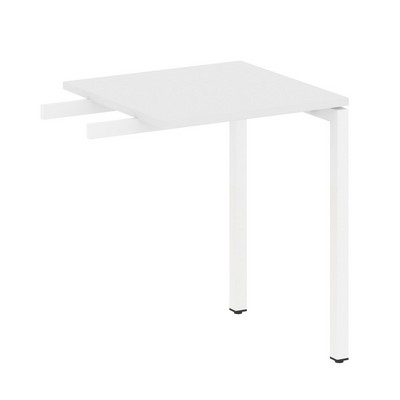 Metal System Quattro 4x4 40БП.ПР-1 (Белый/Белый) Приставной элемент на П-образном м/к