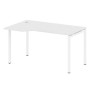 Metal System Quattro 4x4 40БП.СА-2 Л (Белый/Белый) Стол криволинейный левый на П-образном м/к