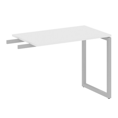 Metal System Quattro 4x4 40БО.ПР-3 (Белый/Серый) Приставной элемент на О-образном м/к