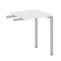 Metal System Quattro 4x4 40БП.ПР-1 (Белый/Серый) Приставной элемент на П-образном м/к