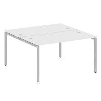 Metal System Quattro 4x4 40БП.РАС-СП-2.3 (Белый/Серый) Рабочая станция на П-образном м/к