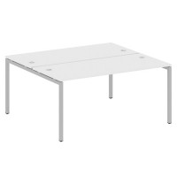 Metal System Quattro 4x4 40БП.РАС-СП-2.4 (Белый/Серый) Рабочая станция на П-образном м/к