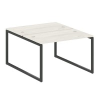 Metal System Quattro 4x4 40БО.РАС-СП-2.2 (Дуб наварра/Антрацит) Рабочая станция на О-образном м/к