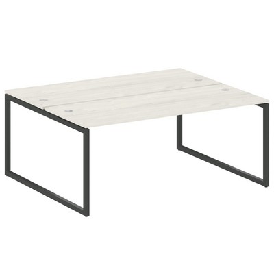 Metal System Quattro 4x4 40БО.РАС-СП-2.5 (Дуб наварра/Антрацит) Рабочая станция на О-образном м/к