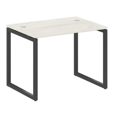 Metal System Quattro 4x4 40БО.СП-1 (Дуб наварра/Антрацит) Стол письменный на О-образном м/к