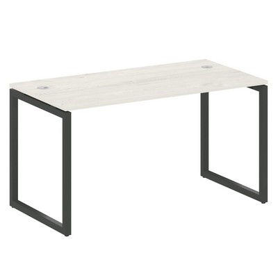 Metal System Quattro 4x4 40БО.СП-3 (Дуб наварра/Антрацит) Стол письменный на О-образном м/к