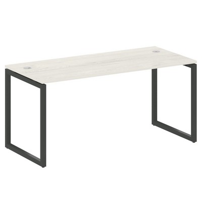 Metal System Quattro 4x4 40БО.СП-4 (Дуб наварра/Антрацит) Стол письменный на О-образном м/к