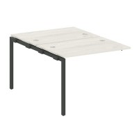 Metal System Quattro 4x4 40БП.ПРС-СП-2.1 (Дуб наварра/Антрацит) Проходной наборный элемент рабочей станции на П-образном м/к