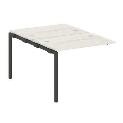 Metal System Quattro 4x4 40БП.ПРС-СП-2.1 (Дуб наварра/Антрацит) Проходной наборный элемент рабочей станции на П-образном м/к