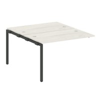 Metal System Quattro 4x4 40БП.ПРС-СП-2.2 (Дуб наварра/Антрацит) Проходной наборный элемент рабочей станции на П-образном м/к