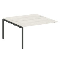 Metal System Quattro 4x4 40БП.ПРС-СП-2.3 (Дуб наварра/Антрацит) Проходной наборный элемент рабочей станции на П-образном м/к