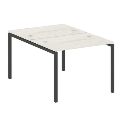 Metal System Quattro 4x4 40БП.РАС-СП-2.1 (Дуб наварра/Антрацит) Рабочая станция на П-образном м/к