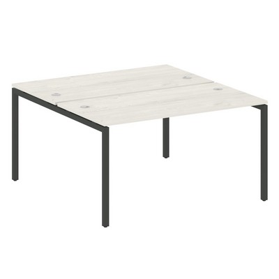 Metal System Quattro 4x4 40БП.РАС-СП-2.3 (Дуб наварра/Антрацит) Рабочая станция на П-образном м/к