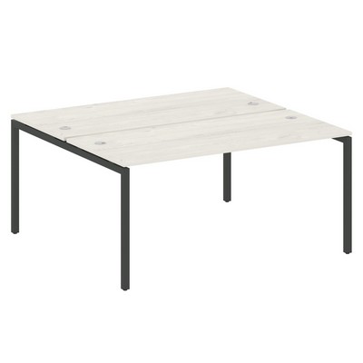 Metal System Quattro 4x4 40БП.РАС-СП-2.4 (Дуб наварра/Антрацит) Рабочая станция на П-образном м/к