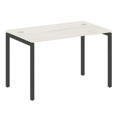 Metal System Quattro 4x4 40БП.СП-2 (Дуб наварра/Антрацит) Стол письменный на П-образном м/к