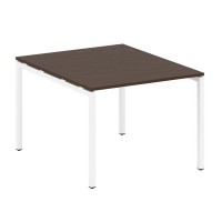 Metal System Quattro 4x4 40БП.ПРГ-1.1 (Дуб наварра/Белый) Переговорный стол, 1 столешница на П-образном м/к