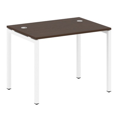 Metal System Quattro 4x4 40БП.СП-1 (Дуб наварра/Белый) Стол письменный на П-образном м/к