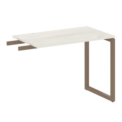 Metal System Quattro 4x4 40БО.ПР-3 (Дуб наварра/Мокко) Приставной элемент на О-образном м/к