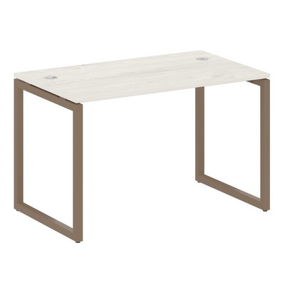 Metal System Quattro 4x4 40БО.СП-2 (Дуб наварра/Мокко) Стол письменный на О-образном м/к