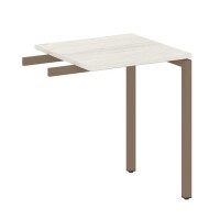 Metal System Quattro 4x4 40БП.ПР-1 (Дуб наварра/Мокко) Приставной элемент на П-образном м/к