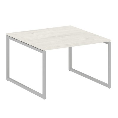 Metal System Quattro 4x4 40БО.ПРГ-1.2 (Дуб наварра/Серый) Переговорный стол, 1 столешница на О-образном м/к