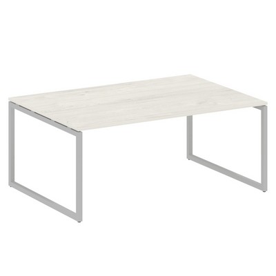 Metal System Quattro 4x4 40БО.ПРГ-1.5 (Дуб наварра/Серый) Переговорный стол, 1 столешница на О-образном м/к